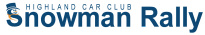 Highland Car Club - Snowman Rally